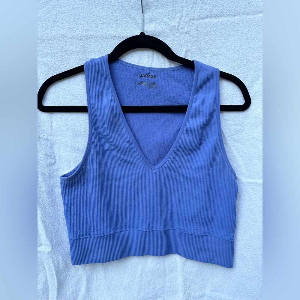Garage V-Neck Tank Top
